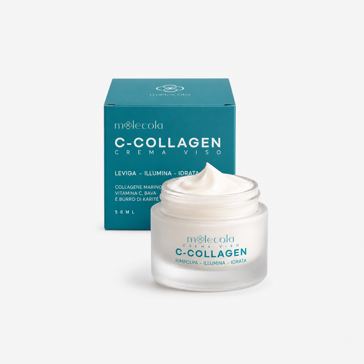 Crema viso c-collagen+