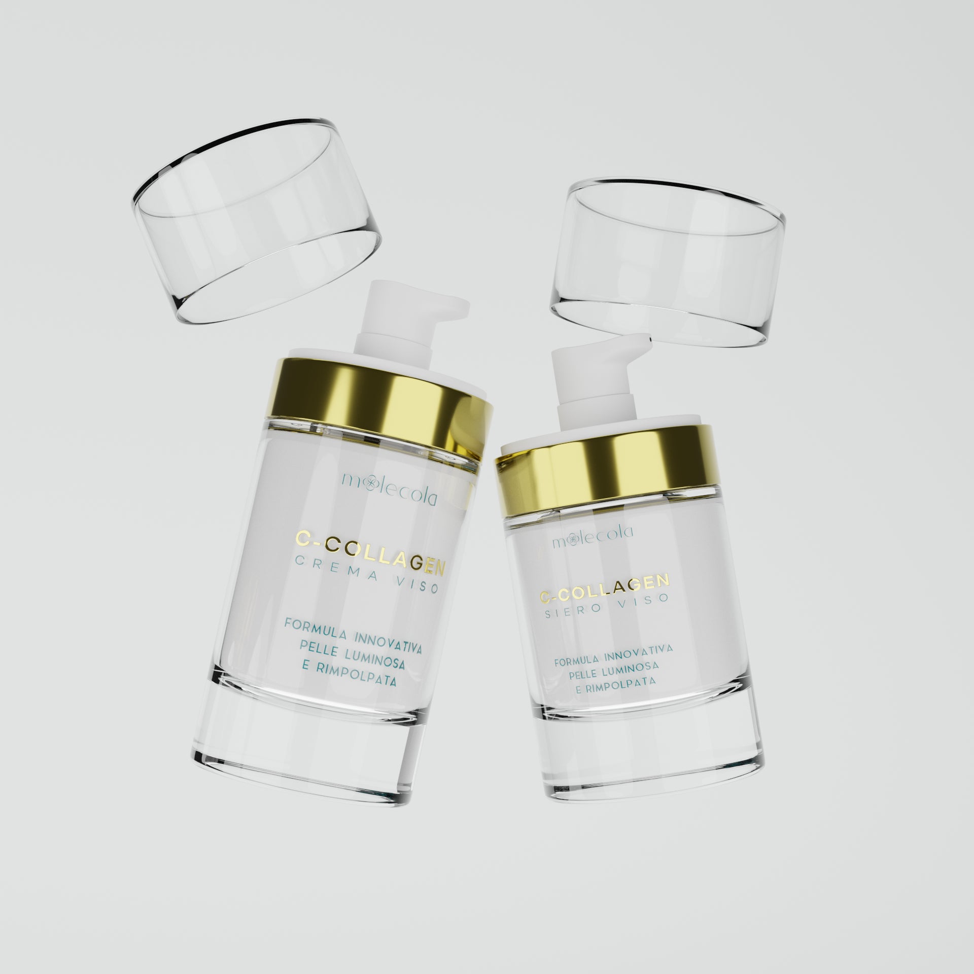 C-COLLAGEN FACE SERUM AND CREAM